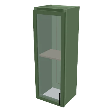 W1542GD cabinet in Micro Shaker Sage Green