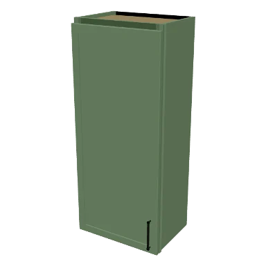 W1842 cabinet in Micro Shaker Sage Green