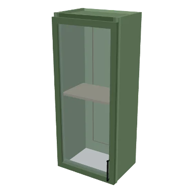 W1842GD cabinet in Micro Shaker Sage Green