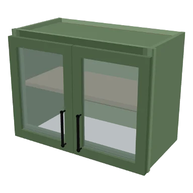 W2418GD cabinet in Micro Shaker Sage Green