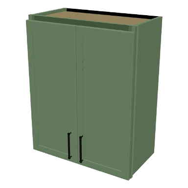 W2430 cabinet in Micro Shaker Sage Green