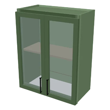 W2430GD cabinet in Micro Shaker Sage Green