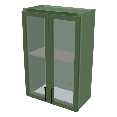 W2436GD cabinet in Micro Shaker Sage Green