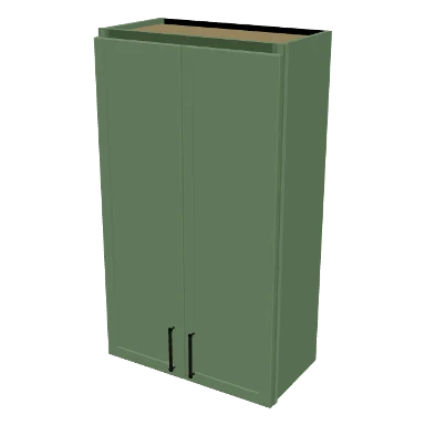 W2442 cabinet in Micro Shaker Sage Green