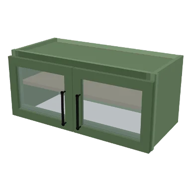 W2712GD cabinet in Micro Shaker Sage Green