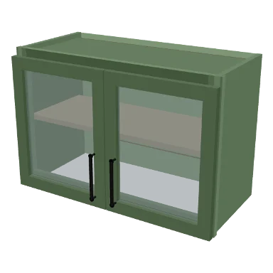 W2718GD cabinet in Micro Shaker Sage Green