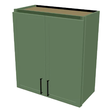 W2730 cabinet in Micro Shaker Sage Green
