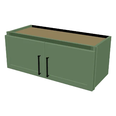 W3012 cabinet in Micro Shaker Sage Green