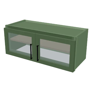 W3012GD cabinet in Micro Shaker Sage Green