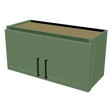 W3015 cabinet in Micro Shaker Sage Green