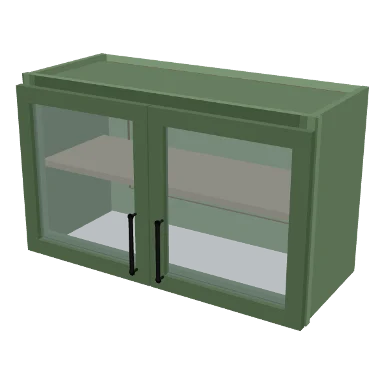 W3018GD cabinet in Micro Shaker Sage Green