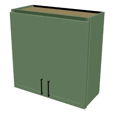 W3030 cabinet in Micro Shaker Sage Green
