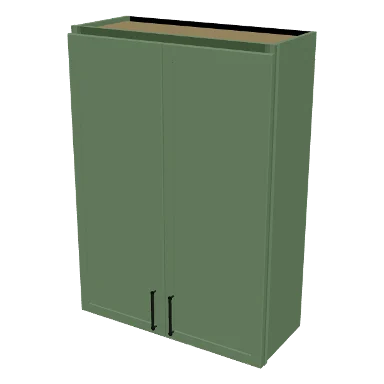 W3042 cabinet in Micro Shaker Sage Green