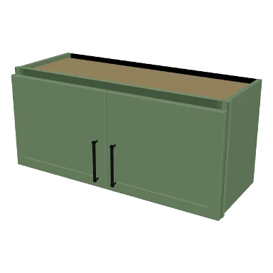 W3315 cabinet in Micro Shaker Sage Green