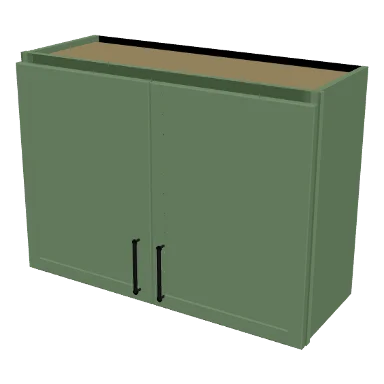 W3324 cabinet in Micro Shaker Sage Green