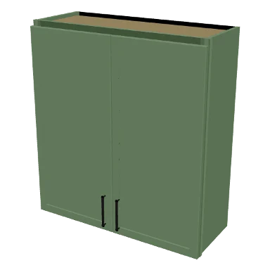 W3336 cabinet in Micro Shaker Sage Green
