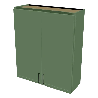 W3642 cabinet in Micro Shaker Sage Green
