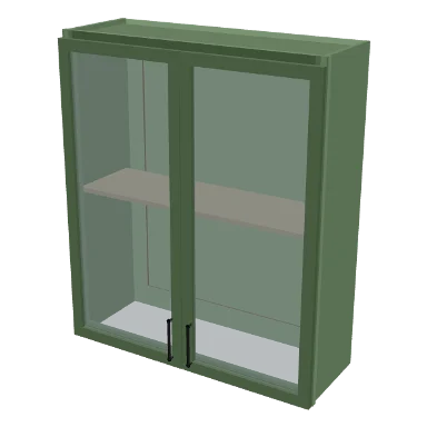W3642GD cabinet in Micro Shaker Sage Green