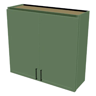 W3936 cabinet in Micro Shaker Sage Green