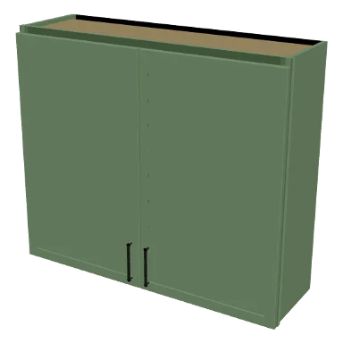 W4236 cabinet in Micro Shaker Sage Green