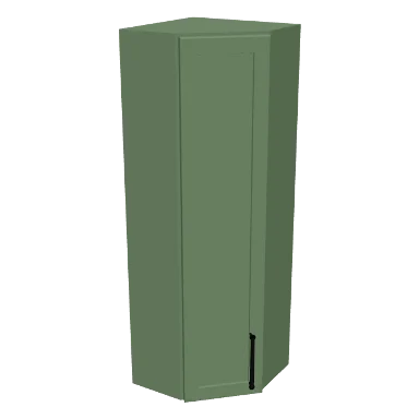 WAE1236 cabinet in Micro Shaker Sage Green