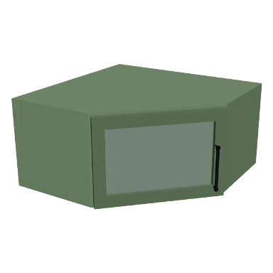 WDC2412GD cabinet in Micro Shaker Sage Green