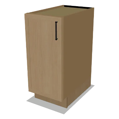 B15FH cabinet in Micro Shaker White Oak