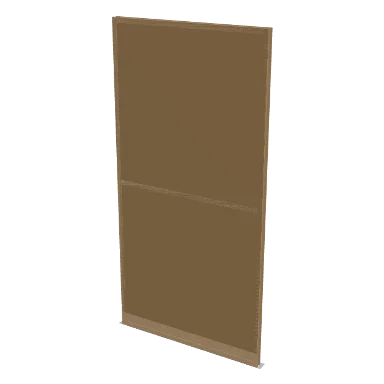 BP4896.75 cabinet in Micro Shaker White Oak