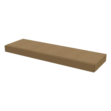 FLS36-N cabinet in Micro Shaker White Oak