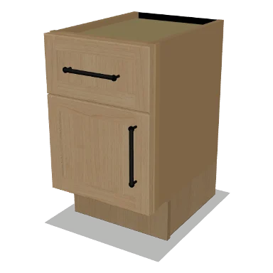 MINI cabinet in Micro Shaker White Oak