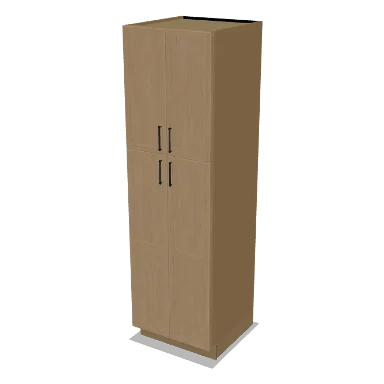 TP248424 cabinet in Micro Shaker White Oak