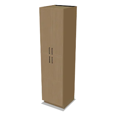 TP249624 cabinet in Micro Shaker White Oak