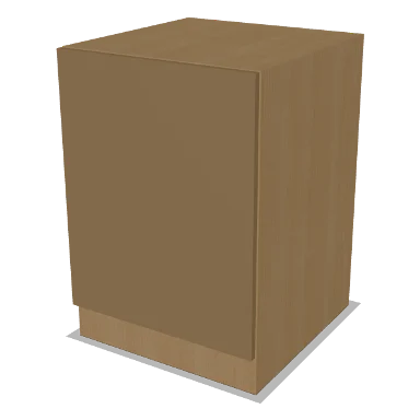 TUK cabinet in Micro Shaker White Oak