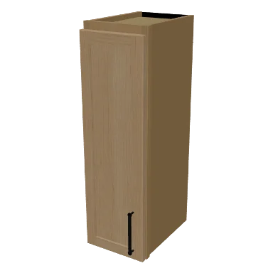 W0930 cabinet in Micro Shaker White Oak