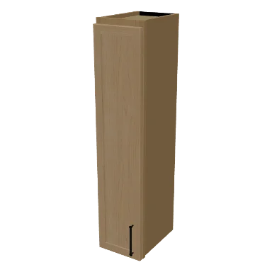 W0942 cabinet in Micro Shaker White Oak