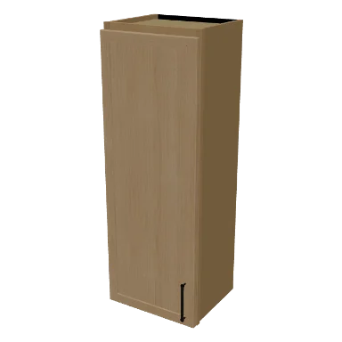 W1542 cabinet in Micro Shaker White Oak