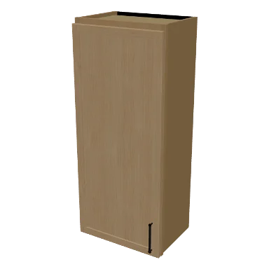 W1842 cabinet in Micro Shaker White Oak