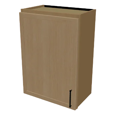 W2130 cabinet in Micro Shaker White Oak
