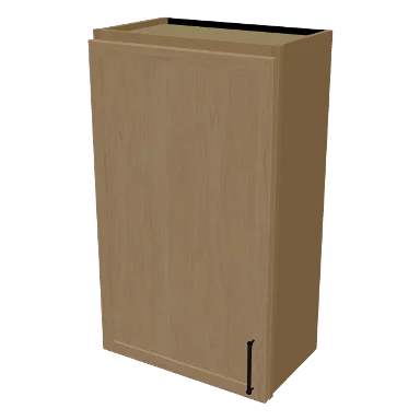 W2136 cabinet in Micro Shaker White Oak