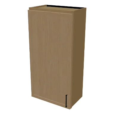W2142 cabinet in Micro Shaker White Oak