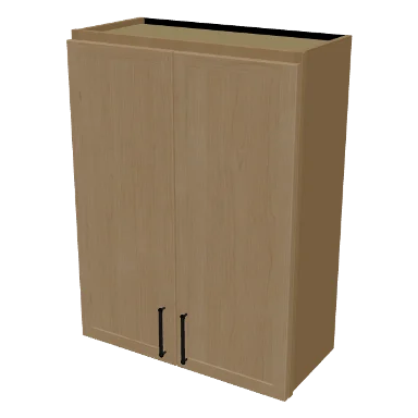 W2736 cabinet in Micro Shaker White Oak