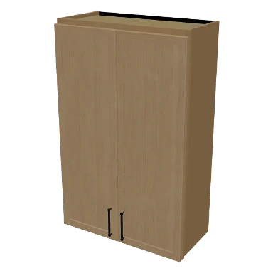 W2742 cabinet in Micro Shaker White Oak