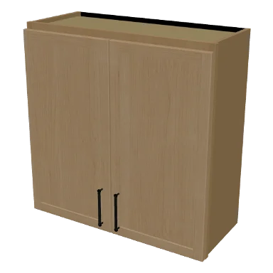 W3030 cabinet in Micro Shaker White Oak