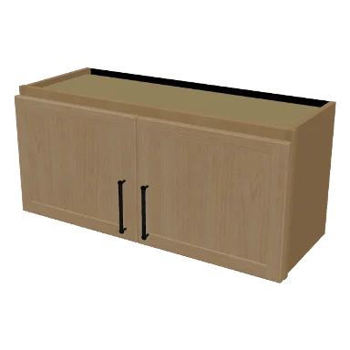 W3315 cabinet in Micro Shaker White Oak
