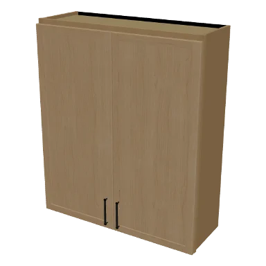 W3642 cabinet in Micro Shaker White Oak