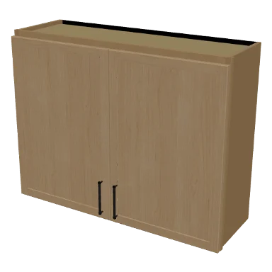 W3930 cabinet in Micro Shaker White Oak