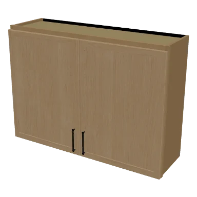 W4230 cabinet in Micro Shaker White Oak