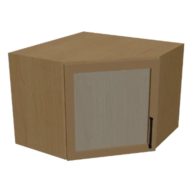 WDC2418GD cabinet in Micro Shaker White Oak