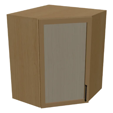 WDC2430GD cabinet in Micro Shaker White Oak