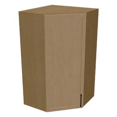 WDC2442 cabinet in Micro Shaker White Oak